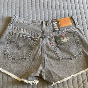 Levis high waisted shorts